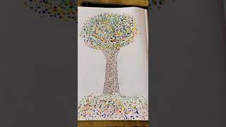 100k Dots  1Like  art drawing painting artist experiment ashortaday trending jomansovlogs [upl. by Schroth175]