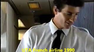 UTA French airline 1990 DC1030 quotNRT－NOUーNRTquot Narita Noumea UTA [upl. by Lak]