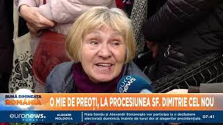 O mie de preoți la procesiunea Sf Dimitrie cel Nou [upl. by Dielu]