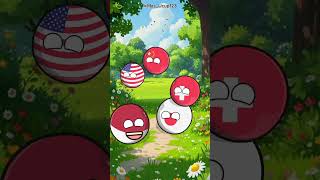 Siapa yang pilih palestina 🇵🇸 countryballs animation cartoon magic5 fyp [upl. by Ahsilam]