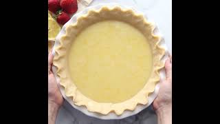 Strawberry Lemon Buttermilk Pie [upl. by Palmira]