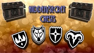 Skyrim SecretHidden Chest Locations [upl. by Ainsworth]