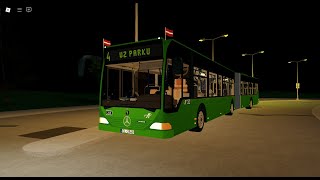 Roblox Lugane  MercedesBenz Citaro O530G 208 Linia 4 Zjazd do zajezdni [upl. by Maurili149]