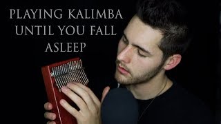 ASMR Playing The Kalimba Until You Fall Asleep  Relaxing Music For Sleep amp Male Whispering [upl. by Pagas]