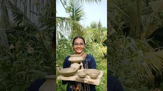 ছোট্ট উনুনের জন্য কয়েকটা বাসনপত্র বানালাম art clay pottery shorts viralvideo minivlog [upl. by Talanian]