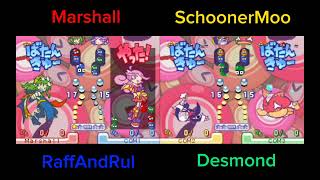 Puyo Puyo 15th Anniversary 4 Players Online In Fever Mode [upl. by Suu]