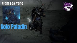 LOST ARK Paladin vs Night Fox Yoho my first solo run [upl. by Adnaerb]