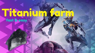 Warframe Where to farm Titanium 2021  FAST AND EASY [upl. by Fausta427]