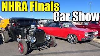 NHRA Finals 2024  Hot Rod Junction Car Show In Pomona [upl. by Ong341]