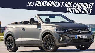 2023 Volkswagen TRoc Cabriolet Edition Grey  AUTOBICS [upl. by Ona901]