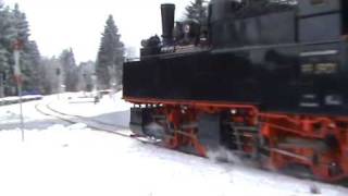 Ankunft des HSB Traditionszuges in Drei Annen Hohne  Traditional Steam Train of the HSB arrives in Drei Annen Hohne Germany [upl. by Stoecker]