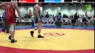 Greco GR 98 KG  Roy Nash vs Daren Burns [upl. by Loseff801]