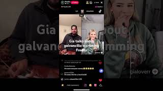 Gia talks about Galvancillo scamming Freddylsx [upl. by Liag308]