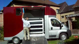 a vendrecamionnette transport 2 chevaux permis B [upl. by Dann]