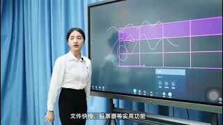 Interactive Flat Panel for conference Smart whiteboard for classroom [upl. by Acihsay]