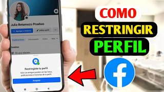 ✅ Como restringir mi perfil en facebook 2024 [upl. by Natye]