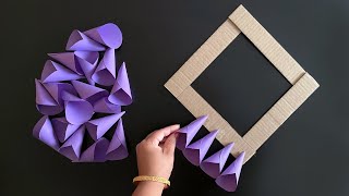 2 Beautiful and Easy Paper Wall Hanging Paper Craft For Home Decoration  Wall Hanging  Wall Mate [upl. by Gal]