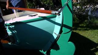 1992 Watercraft Elver canoe yawl in Palm Bay FL [upl. by Aisatana732]