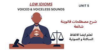 vocabulary Law Idioms  شرح المصطلحات القانونية الشائعة بدقيقتين [upl. by Angelita]