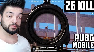 İNDİĞİM YERDEN 20 KİLL İLE ÇIKTIM ONE MAN SQUAD 26 KİLL MİRAMAR PUBG MOBİLE TPP [upl. by Calica]