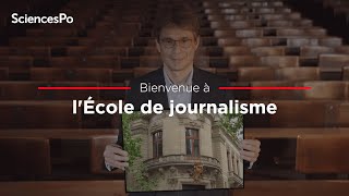 Bienvenue à lEcole de journalisme de Sciences Po [upl. by Infield]