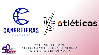 Cangrejeras de Santurce vs Atléticas de San Germán [upl. by Lanfri]