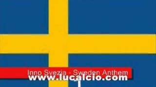 Euro2008  Sweden Anthem  Inno Svezia [upl. by Seuguh]