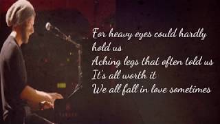 Coldplay  We All Fall In Love Sometimes Lyrics Vídeo [upl. by Renaud]