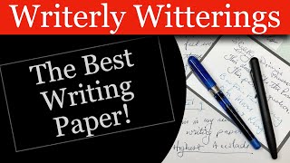 The Best Writing Paper [upl. by Ytok]