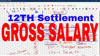 Gross Salary After 12th Bipartite Settlement  Gross Salary of Clerk  12th Bipartite Settlement [upl. by Sremlahc]