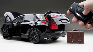 Unboxing of Most Realistic Honda CRV 118 😍 Scale Diecast Model Car [upl. by Aremahs]