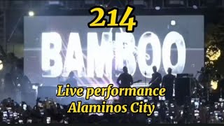 214 BAMBOO LIVE PERFORMANCE 2023 ALAMINOS CITYDec7 2023 [upl. by Tratner]