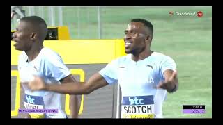 Mens 4X400m Relay Final Gold for Botswana Team featuring Letsile Tebogo [upl. by Glassco]