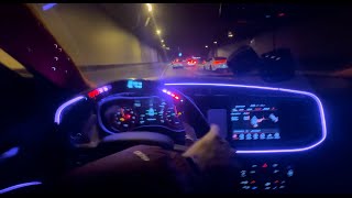 Late Night POV Drive Charger RT Vlog  1 Car meet vlog dodgecharger mopar pov [upl. by Annawd]