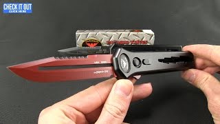 Asheville Steel Paragon ParaX OTF Knife Overview [upl. by Didi8]