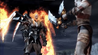 GOD OF WAR 1 Remastered  Kratos vs Ares Final Boss Fight [upl. by Dallman]