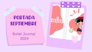 Portada Septiembre  Bullet Journal Digital  Unicornio Zurdo [upl. by Sothena]