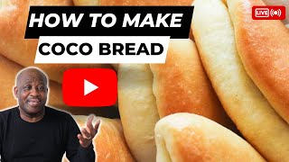 How to make Coco bread Cliffys Kitchen [upl. by Arorua]