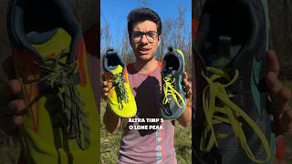 Altra TIMP 5 VS Altra LONE PEAK 8 Quali Differenze [upl. by Veradis]