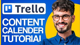 Trello Content Calendar Tutorial 2024 Quick Tutorial [upl. by Gibeon]