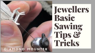 Jewellers Basic Sawing Techniques [upl. by Imre]