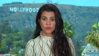 Kourtney Kardashian Accused of Blanking on TV Hosts Question About Kims Robbery Ordeal [upl. by Marvel]