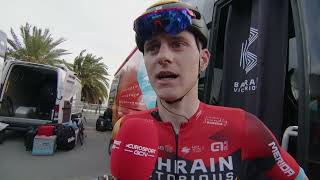 Matej Mohorič  Interview at the finish  MilanoSanremo 2023 [upl. by Anisamoht]