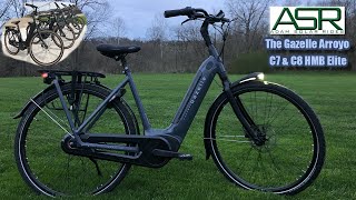 Gazelle Arroyo C7 amp C8 HMB Elite Review and Comparison The most comfortable eBikes available [upl. by Gamages301]