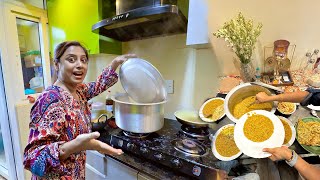 Huge Khichdi Preparation for 20 People [upl. by Strepphon]