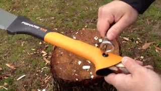 Fiskars X3 astuce sur manche [upl. by Maurine]