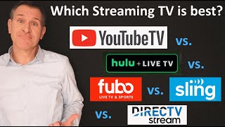 2024 YouTube TV vs Hulu  Live TV vs Sling vs Fubo vs DirecTV Stream vs Philo  streaming vs cable [upl. by Braden]