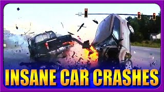 INSANE CAR CRASHES  Epic Car Crash Compilation  01 [upl. by Oicram]