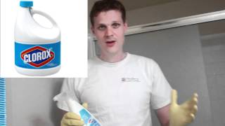 How to Clean Grout with Bleach [upl. by Enilra]