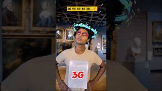 5G vs 4G vs 3G 😂🔥shorts comedy [upl. by Esetal]